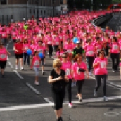 33.333 mujeres participaron en la Carrera de la mujer, mayo de 2014, Madrid.